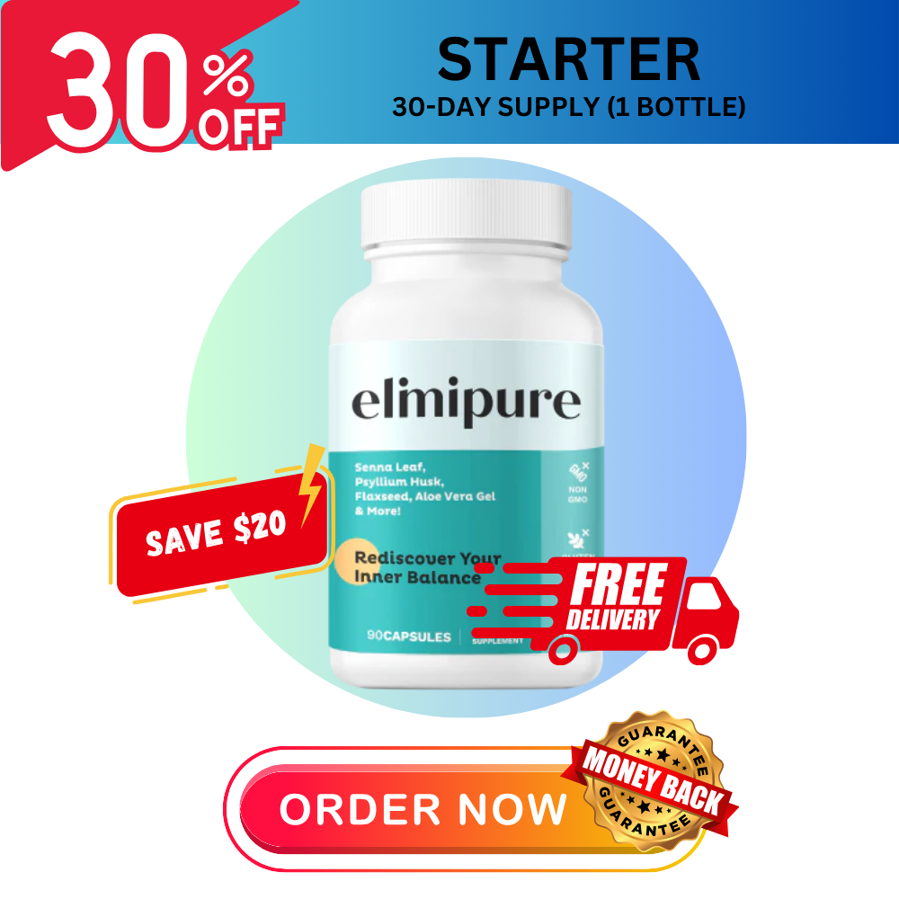 Elimipure Natural Gut Cleanse & Digestive Detox